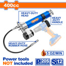 Pistola de Engrase para adaptar a taladro inalámbrico. Capacidad 400CC / 14Oz para engrasar
