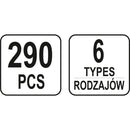 Clips de retención a presión automóvil remaches plástico sujetadores  BMW 290 PCS
