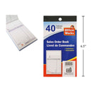 Libro de ventas triplicado de 40 ct facturero