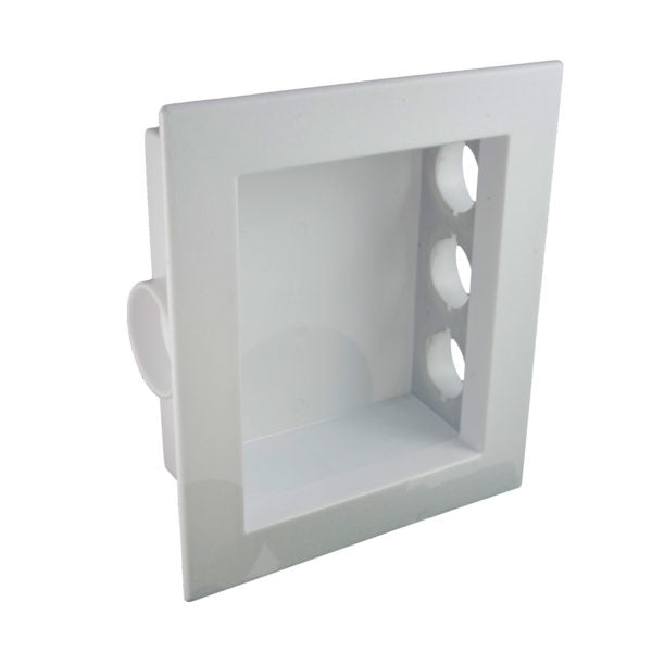 Kit de caja para lavadora. Color blanco