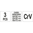 Cinceles 3pzas
