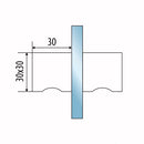 Boton cuadrado de puerta de bano brillante. Alta calidad. 10 años de garantia.