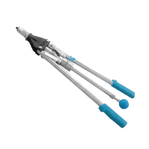 Remachadora para remaches con rosca de acero inox. Para fijar barandas modulares