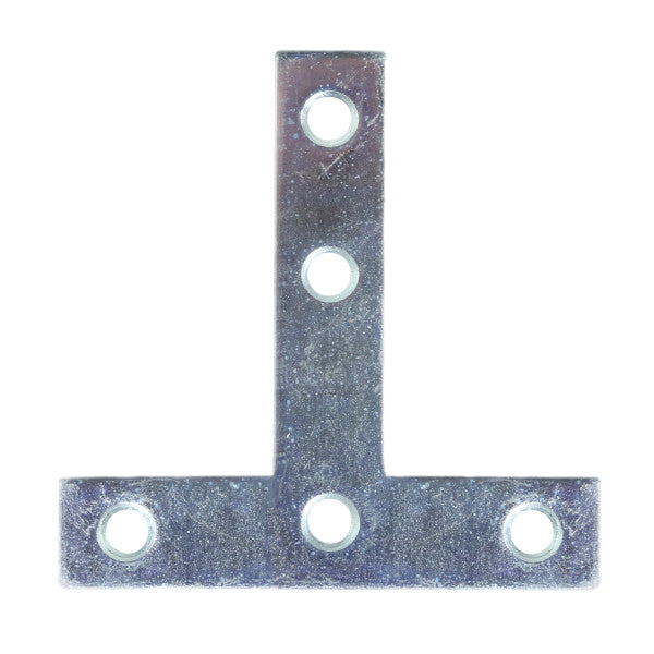 (Par) Placas en T de unión galvanizadas de 3"
