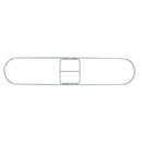 Marco de metal de 5" x 24" para mopas de trapeadores