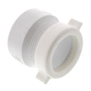 Adaptador hembra de PVC de 1-1/2"  para trampas de desague lavamanos
