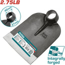 Cabeza de Azadón (no incluye mango). 2.75 Lbs.  Acero al carbono.