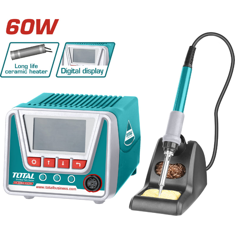 Soldadura Soldador de cautín estaño 60W 110-120V Precalentamiento 1-2 mins. Pantalla digital.