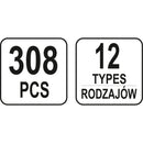 Clips de retención a presión automóvil remaches plástico sujetadores  FIAT 308PCS