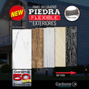 Piedra Flexible Clear Nature panel 570 x 270 mm (2.5 - 3.3mm) 30 Pc/ box (4.62m2)
