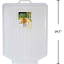Bandeja de rejilla flexible para escurreplatos platos de 19.5 "x13.5"