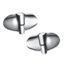 Par bisagras izquierdas SS304  Satinado.