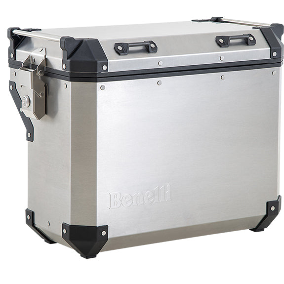 Maletas EVO Laterales de 58L Benelli para TRK502X Color Aluminio