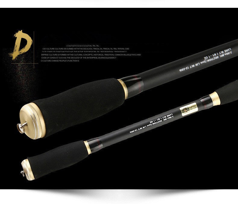 Caña de pesca Spinning 2.4 m ligera