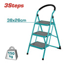 Escalera de 3 peldaños metálica  TOTAL TOOLS