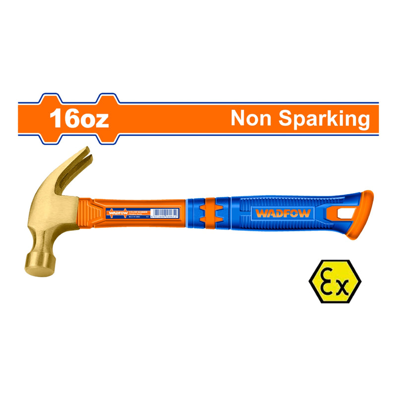 Martillo de Orejas Antichispa 16oz/450g. Mango fibra de vidrio.