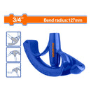 Doblador de Tubos. Diámetro de tubería flexible: Φ3/4' (19mm) Material: Hierro fundido nodular