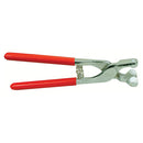 Pinza para abrir cortes de vidrio de tres puntos.