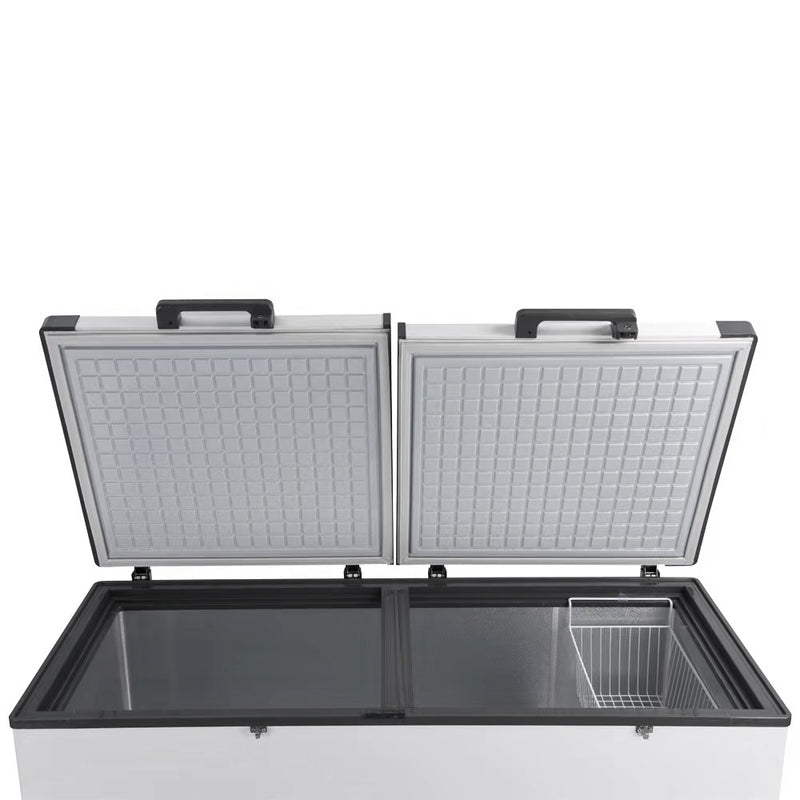 Congelador Solar 698L.166W. DC 24V. Panel Solar 1050W.(3pzs.350W c/u).1800x765x890mm.Cable 12m.