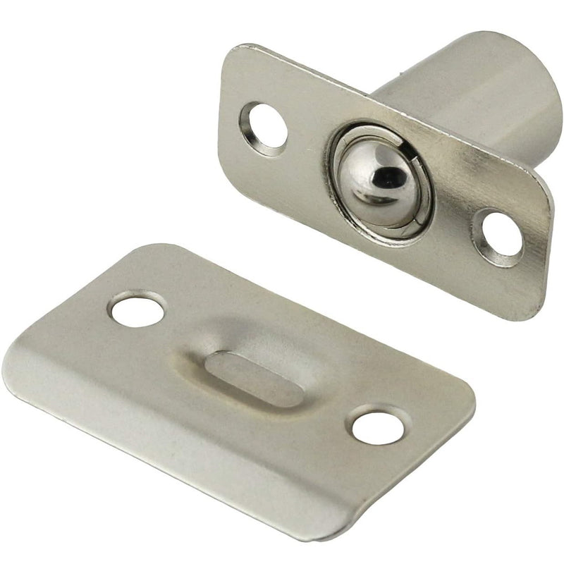 Pestillo de 1" cromado de bola para puertas