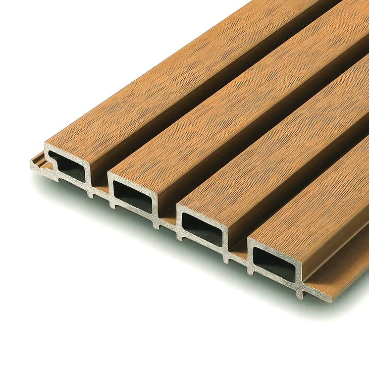 Lámina Acanalada decorativa WPC Exteriores Abedul 26x219x2900 mm