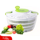 Centrifugador ENSALADAS Vegetales 4L Fácil de limpiar. Con manivela para escurrir. Escurridor Secador  Spinner