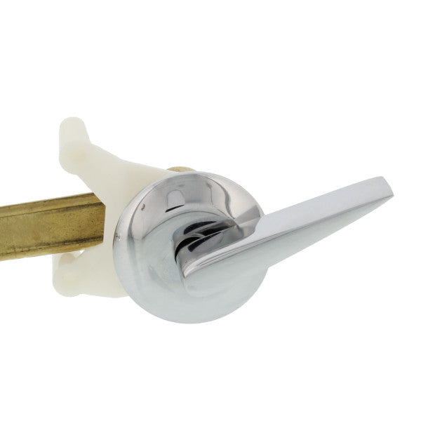 Palanca cromada para tanque de inodoro de montaje lateral