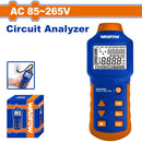 Probador de circuitos eléctricos AC 85-265V. Retención de datos. Pantalla LCD. Luz de Fondo.