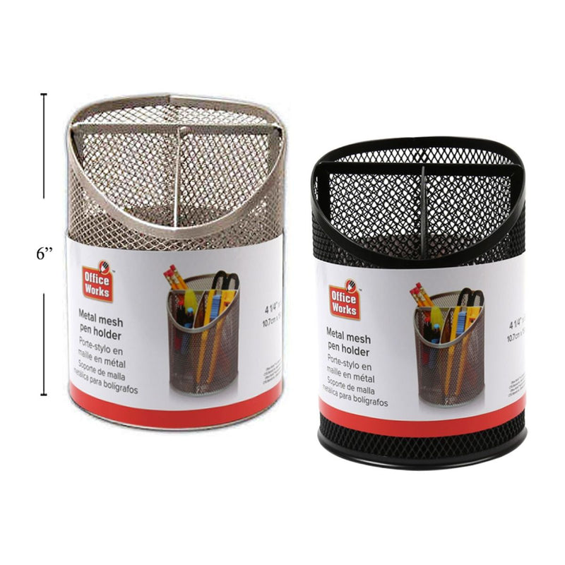 Portalápices / bolígrafos de malla (1pza) (Viene en colores variados al azar)