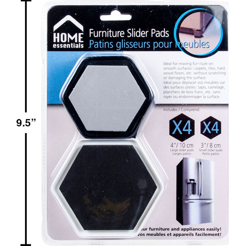 Almohadilla deslizante para patas de muebles de 8 piezas