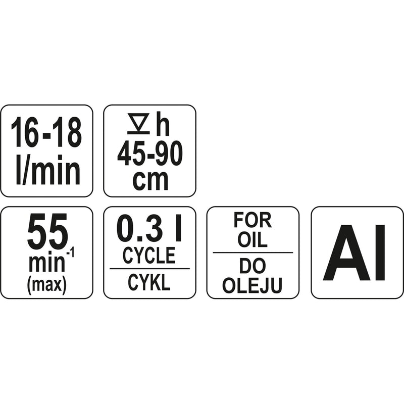 Bomba manual aceite