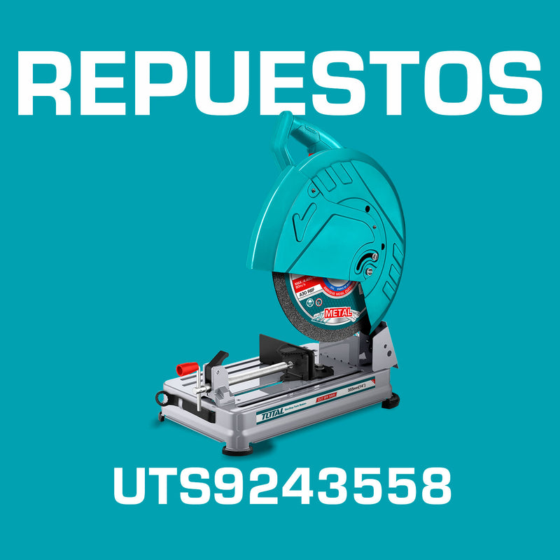 Repuestos Tronzadora 2350W. Codigo UTS9243558