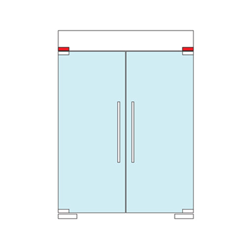 CONECTOR SUPERIOR CON PERNOS. SATINADO