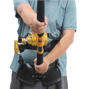 Cinturón arnés soporte de caña pesca NEGRO