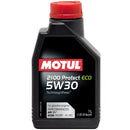 Aceite SAE 5W30 para autos, 1 litro. Motul, 2100 Protect Eco Semisintético