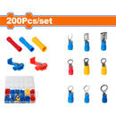 Conectores para Terminales eléctricos Surtidos.(200 piezas) Se vende en Set. Empalme rápido.