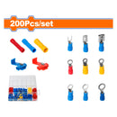 Conectores para Terminales eléctricos Surtidos.(200 piezas) Se vende en Set. Empalme rápido.