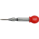 Punzón automático centro punto ajustable  125mm con resorte