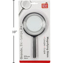 Lupa de 90 mm con lente de vidrio, b / c (HZ)