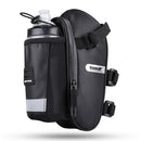 Bolso para Asiento de Bicicleta con porta termo negro Rhinowalk