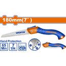 Serrucho plegable 7"/180mm. 65Mn. 7TPI. Corte rápido y preciso.