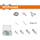 Colgadores para cuadros. Acero al Carbono. Galvanizado. (201 pzas) Se vende en kit. Para colgar cuadros