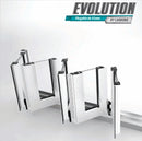 Riel Superior de sobre poner. Sistema Plegable Europa. Color Silver