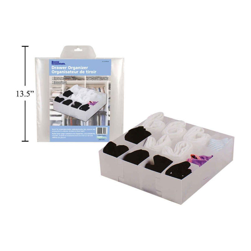 Organizador de cajones, gavetas y gaveteros, 30 x 30 x 10 cm