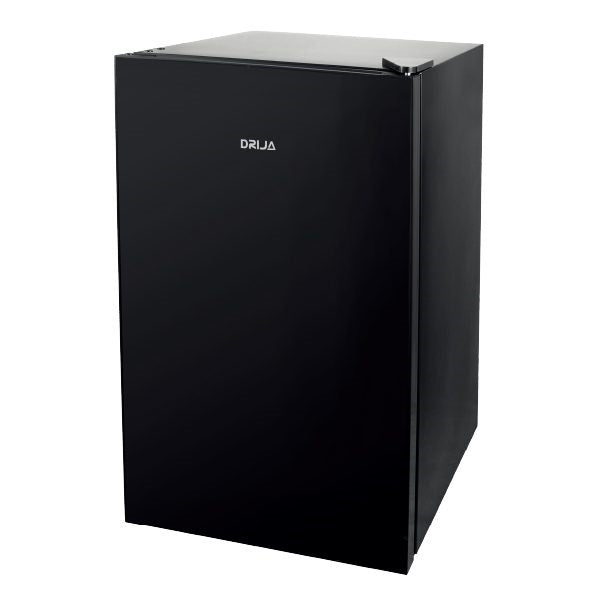 Refrigerador nevera mini de 3.2 pies color negro. Drija