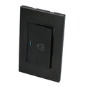 Interruptor con timbre negro 1/1 Surtek.