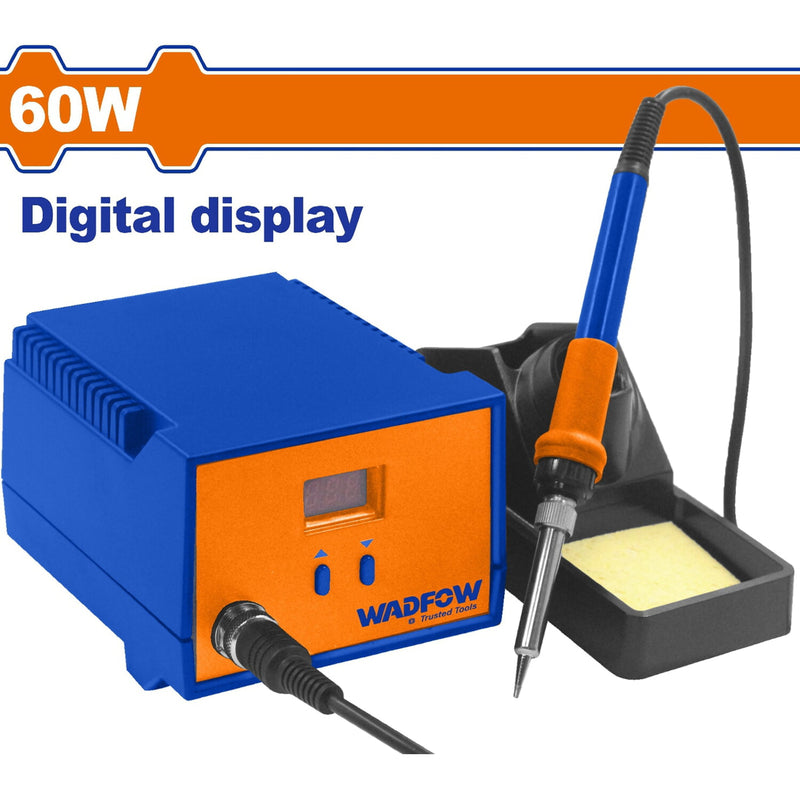 Soldadura Soldador de cautín estaño 60W 110-120V  Precalentamiento 1-2 mins. Con pantalla digital.