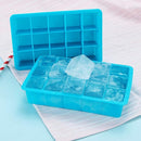 Bandeja de silicon para cubos de hielo con tapa 1 unidad