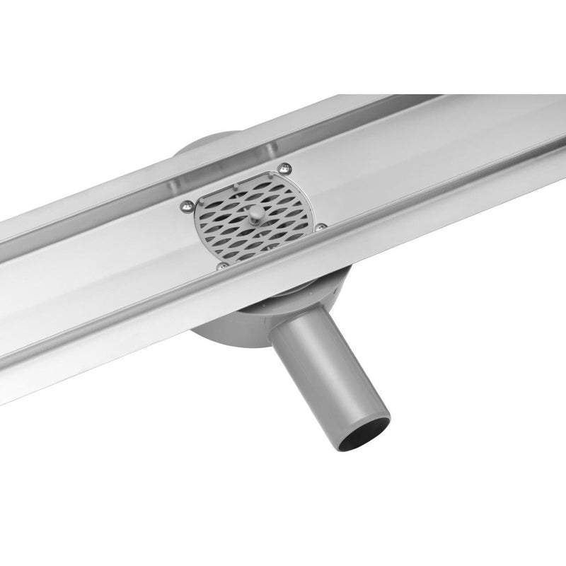 Drenaje desagüe de piso lineal rectangular largo con sifón rotatorio 70cm