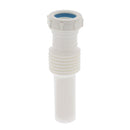 Extensión flexible de 1-1/4" x 8" para tuberías  para trampas de desague lavamanos
